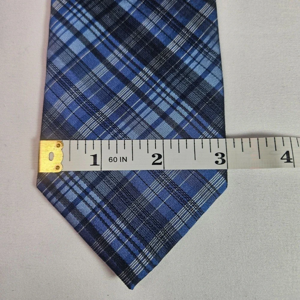Burma Bibas Tie Mens Geometric Blue 3